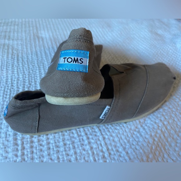 Women's Alpargatas grey flats - Picture 3 of 5